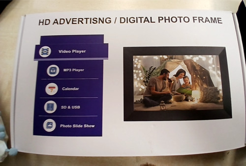 Digital photo frame - frame, video